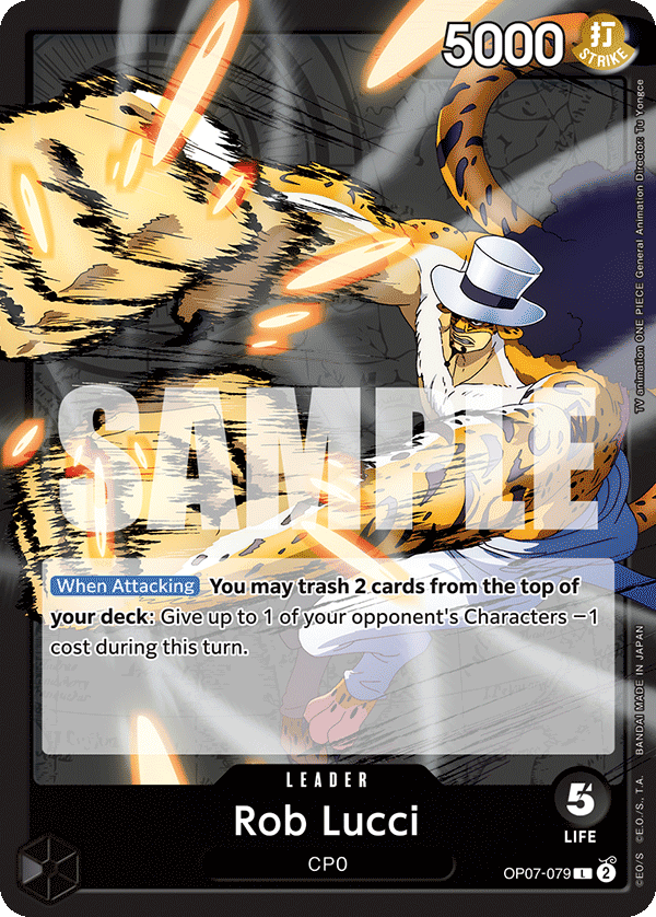 Rob Lucci leader card