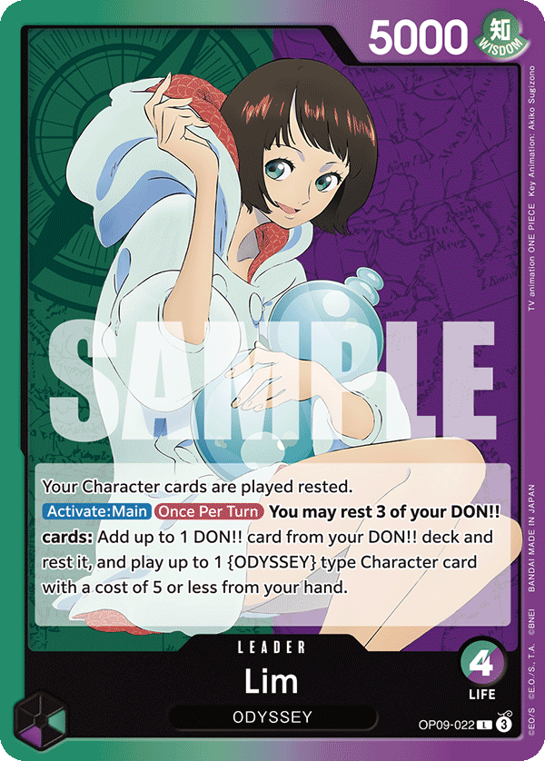 Lim leader card