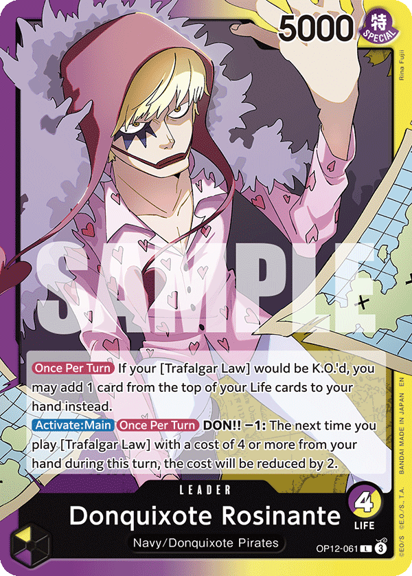 PY Rosinante leader card