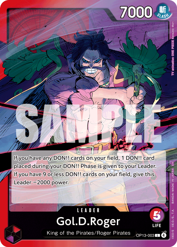 Roger leader card